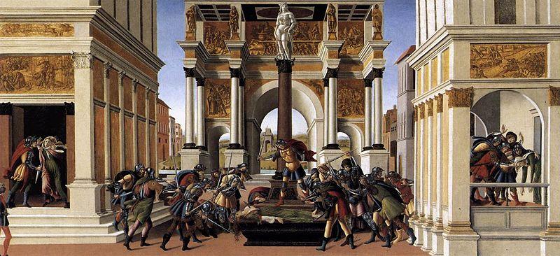 Sandro Botticelli The Story of Lucretia China oil painting art